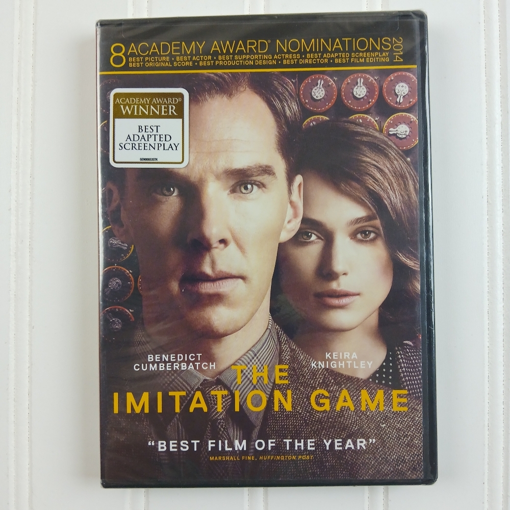 IMITATION GAME DVD Movie NEW SEALED Benedict Cumberbatch Keira Knightley Drama